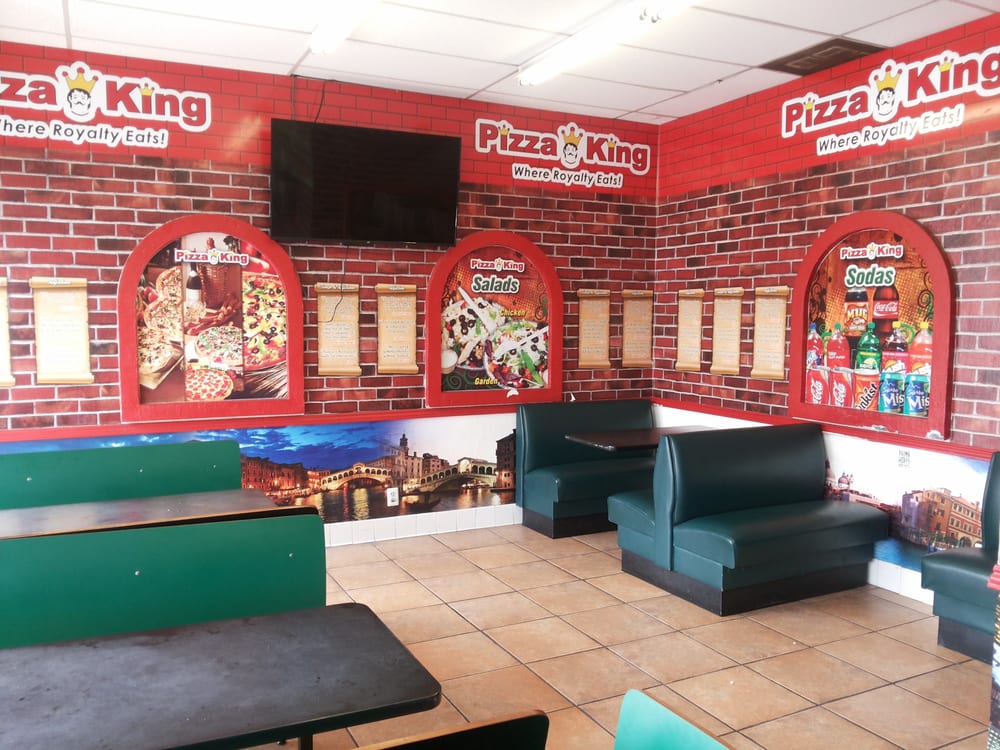 Pizza King dining area