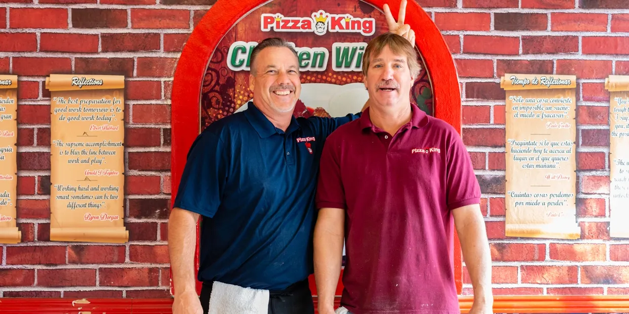 Pizza King owners