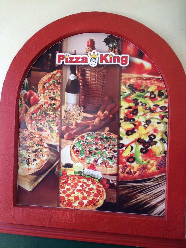 Pizza King pizza poster