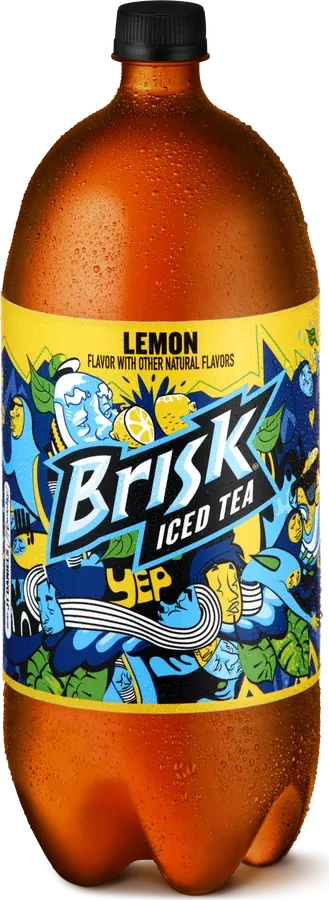 Brisk Lemon Iced Tea 2 Liter Bottle