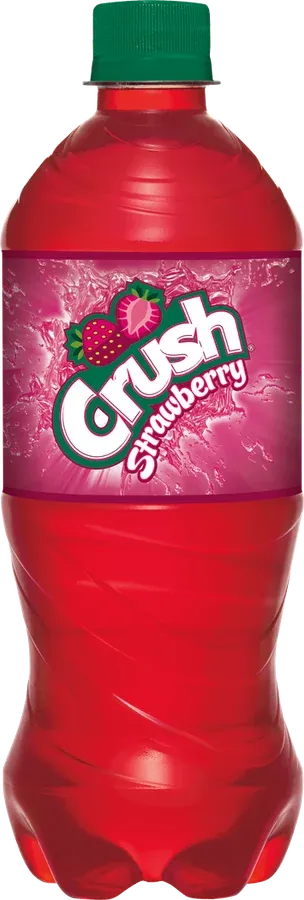 Crush Strawberry 20 oz Bottle